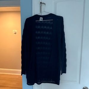 Missoni Size Medium Cardigan Navy